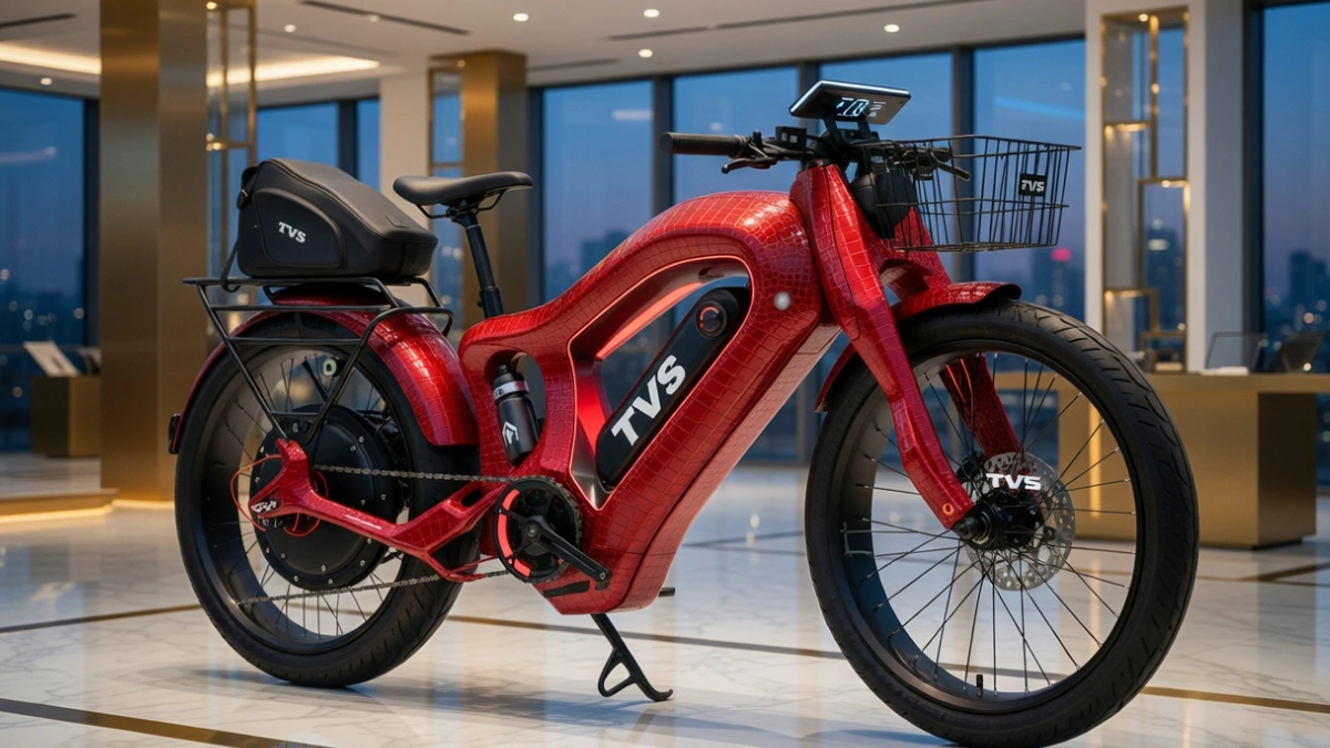 TVS electric cycle price